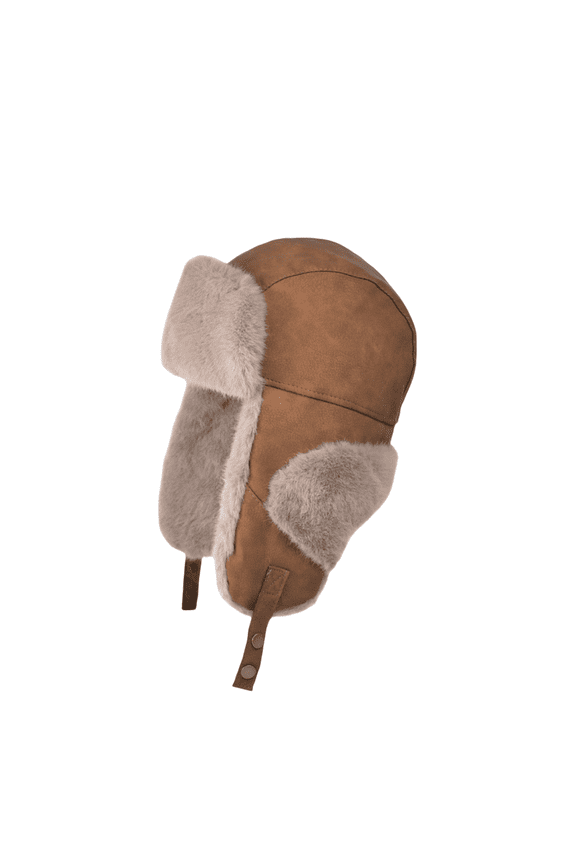 Ushanka Hat Fur Earflap Winter Skiing Hat Cap Winter Trapper Hats Faux Fur Winter Hat Windproof Full Hood Earflap Beanies Russian Hat Warm Faux Fur Russian Hat Hunting Hat A3 Coffee One Size