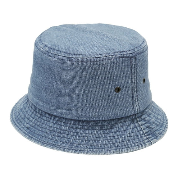 TRUBKH Vintage Bucket Hat Summer Hat fashion accessories Women Beach Hat Flapper Hat hat for men Formal Hats for Women Blue 3 M