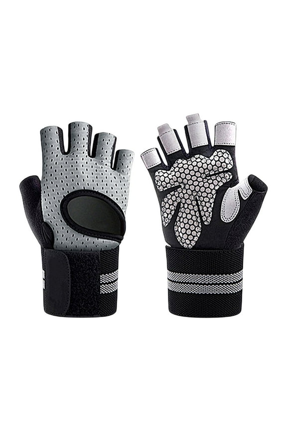 Warm Gloves Finger Gloves Thin Warm Gloves Cotton Gloves Warm Winter Gloves for Women Fingerless Gloves Thermal Gloves for Women Gray L