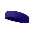 thumbnail image 1 of TRUBKH Wide Headband Running Headband Workout Headbands for Women Womens Headbands Sweat Bands Headbands Men Hair Bands Hair Wrap Blue One Size, 1 of 3