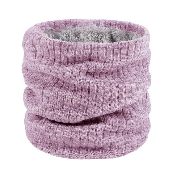 TRUBKH Winter Scarf for Women Neck Gaiter Neck Scarf Neck Warmer Scarf for Men One Size Pink One Size
