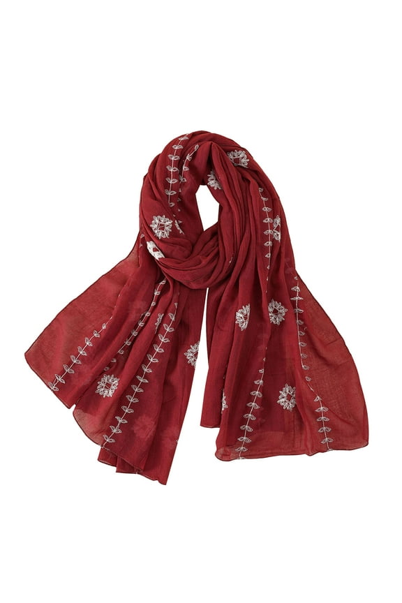Winter Scarves for Women Thin Scarf Fashion Scarves Womens Shawls and Wraps Dressy Women's Fashion Scarves One Size Red One Size