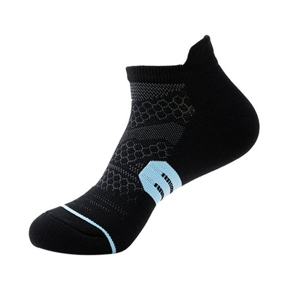 TRUBKH Womans Socks Womens Cotton Socks Summer Socks for Women Socks for Men Tube Socks Running Socks Men No Show Socks Women Light Blue S