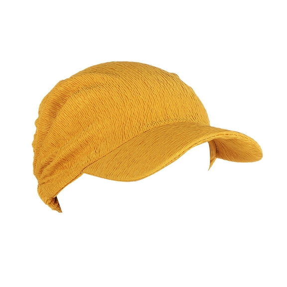 TRUBKH Women Headbands Silk Hair Wrap Head Scarves Womens Head Scarf Beanie Hair Towel Bandanas for Women Yellow One Size