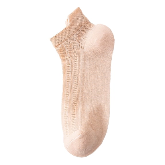 TRUBKH Women Socks No Show Women No Show Socks Grip Socks Breathable Socks for Men Knee High Socks Compression Sock Men No Show Socks Gold One Size