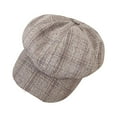 thumbnail image 1 of TRUBKH Women's Newsboy Caps Newsboy Caps Newsboy Hats for Women Newsboy Cap Newsboy Hat Newsboy Hats for Women Summer Womens Newsboy Cap Beige One Size, 1 of 4