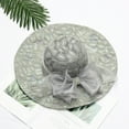 thumbnail image 1 of TRUBKH Women's Organza Hat Church Hats Hat for Women Wide Brim Sun Hat Tea Party Hat Women Hats for Church Kentucky Derby Hats for Women Sun Hats Church Hats Derby Hats for Women Gray One Size, 1 of 1