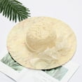 thumbnail image 1 of TRUBKH Women's Organza Hat Fancy Hats Sun Hats Packable Wide Brim Hats Church Hats Tea Party Hat Elegant Hats for Women Organza Derby Hats for Women Chapeau Pour Femme Chic and Stylish Beige One Size, 1 of 1