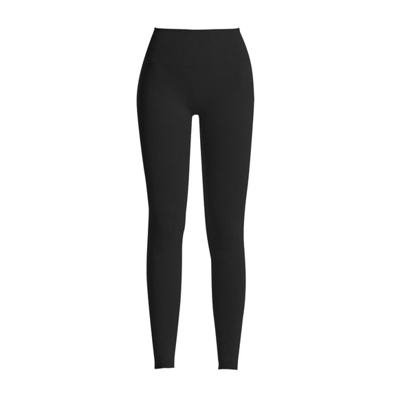 TRUBKH Women's Pants High Waisted Yoga Pants Full Length Leggings Stretch Leggings Stretch Jeggings Gym Leggings Butter Soft Leggings for Women Tummy Control Athletic Pants Black L