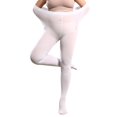 thumbnail image 1 of TRUBKH Women's pantyhose High elasticity socks dance tights silk stockings nylons for women Solid stockings thigh for women compression pantyhose Elegant Stockings Sheer Socks White S, 1 of 6