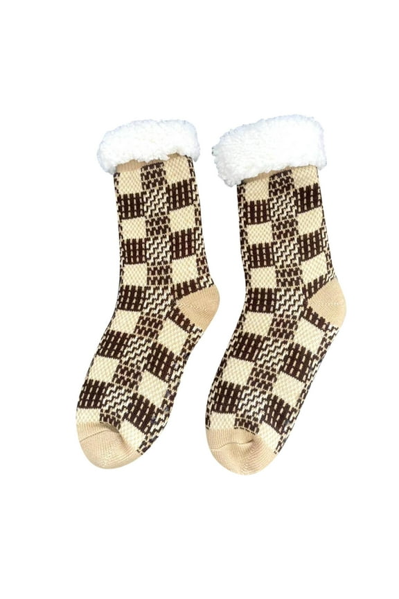 Womens Socks Crew Mens Low Cut Socks Womens Crew Socks Wool Hiking Socks Fun Socks for Women Knee High Socks for Men Mens Golf Socks Khaki One Size