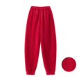thumbnail image 1 of TRUBKH Womens Sweatpants Thick Joggers for Women Long Johns for Women Thermal Running Leggings for Women Fall Leggings with Pockets Christmas Pants for Women B Xl, 1 of 5