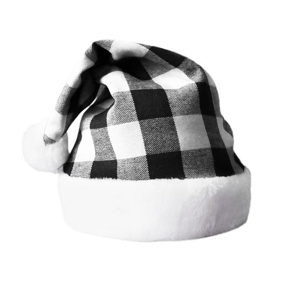 TRUBKH Xmas Hat for New Year Winter Beanie Knitted Hats for Women's Hats & Caps Winter Beanies for Women Winter Beanies Christmas Cap Black One Size