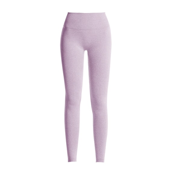 TRUBKH Yoga Pants Women High Waisted Ultra Soft Full Length Tummy Control Athletic Pants Stretch Leggings Yoga Pants Women for Gym Yoga Workout Athletic Shorts Pink M