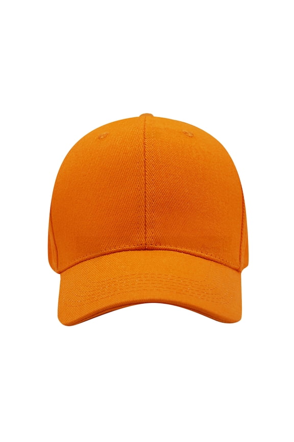 baseball caps Baseball Sun Hats Cotton Baseball Adjustable Size sun hat Men Women Baseball Cap Lightweight Packable Director Hats hiking hat running hat trucker hat men hats Orange One Size