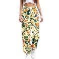 thumbnail image 1 of TRUBKH joggers for women linen pants women sweatpants women Women's Spring And Autumn Casual Trendy Loose Autumn Fragrance Long Pants parachute pants woman work pants Green XL, 1 of 5