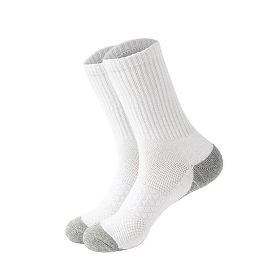 TRUBKH long socks running socks womens Dress Decor Socks tall socks for women Breathable Casual Socks soccer socks Tube Socks Thin Tube Long Socks socks for men gripper socks White One Size