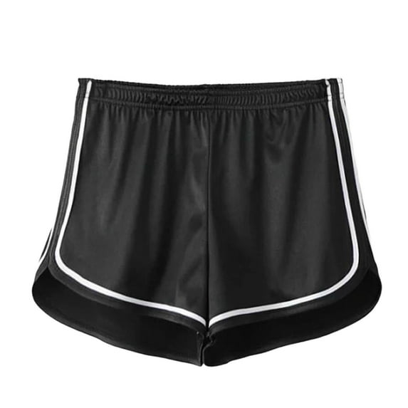 TRUBKH shorts for women athletic shorts for women linen shorts womens shorts casual bermuda shorts for women Black XL