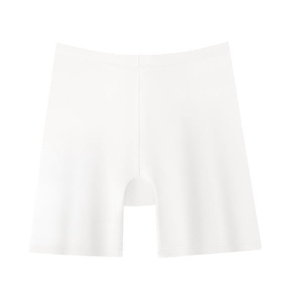 TRUBKH shorts women Yoga Shorts for Women women's shapewear Women's Seamless Under Skirts shapewear shorts biker shorts women shapewear slip shorts womens under dress shorts Z2-White 3XL