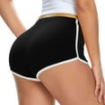 thumbnail image 1 of TRUBKH shorts for women athletic shorts for women running shorts for women gym shorts women baggy shorts Sport Shorts For Sport Booty Shorts Athletic Shorts Breathable Gym Workout Shorts Black L, 1 of 5