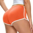 thumbnail image 1 of TRUBKH shorts for women athletic shorts for women running shorts for women gym shorts women baggy shorts Sport Shorts For Sport Booty Shorts Athletic Shorts Breathable Gym Workout Shorts Orange 2XL, 1 of 5