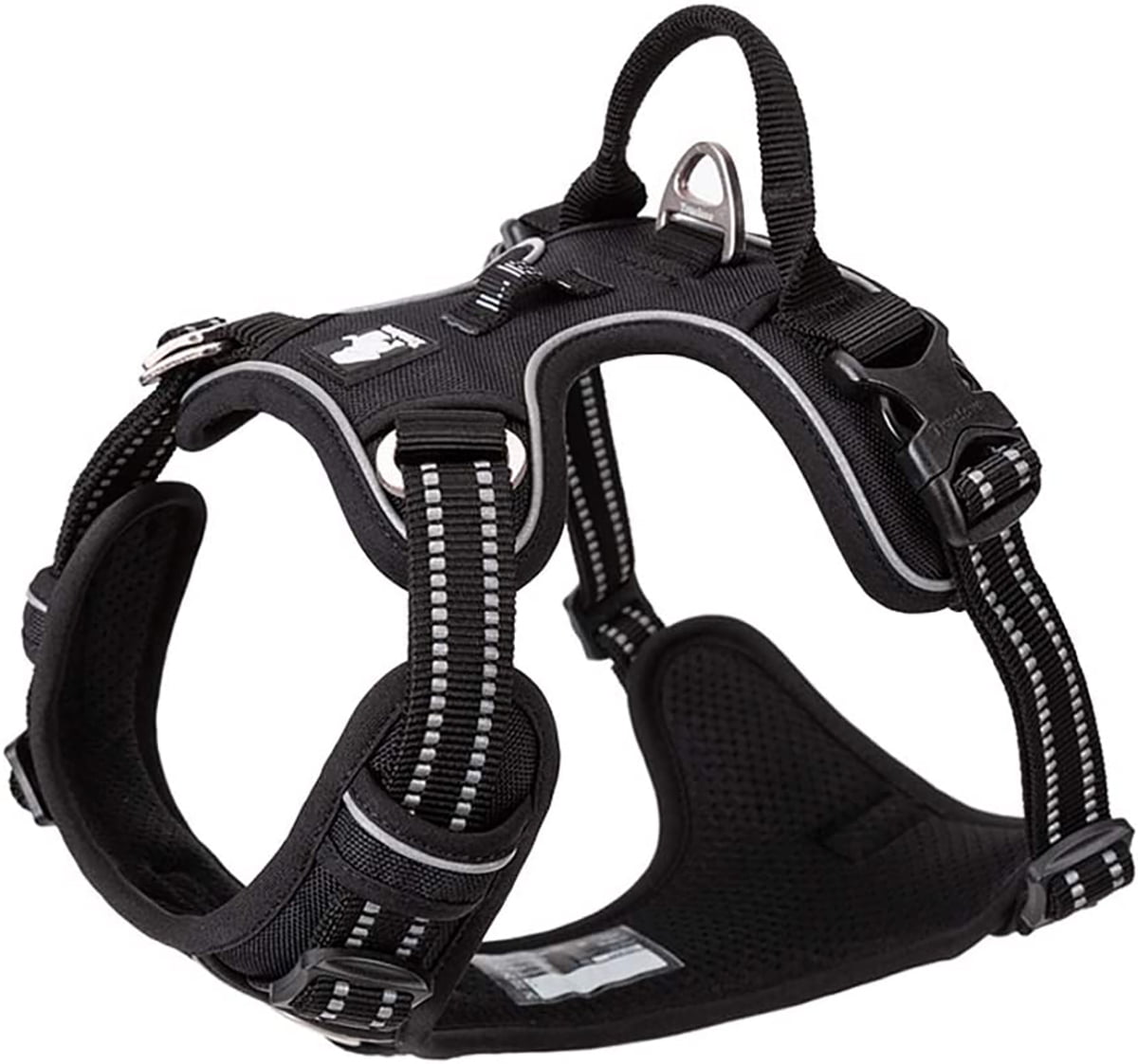 TRUE LOVE Reflective Dog Harness No Pull Nylon Adjustable Pet Harness TLH56512