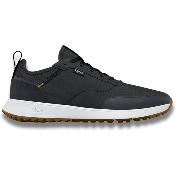 TRUE Linkswear Men's All Day Ripstop V2 Golf Shoes (Natural Black, 10)
