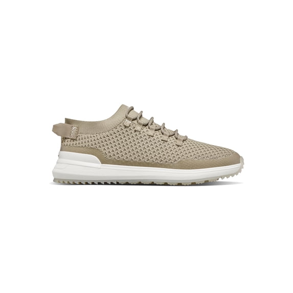 TRUE Linkswear Men's Lux Sport Spikeless Golf Shoe - 14 Medium Cobblestone -