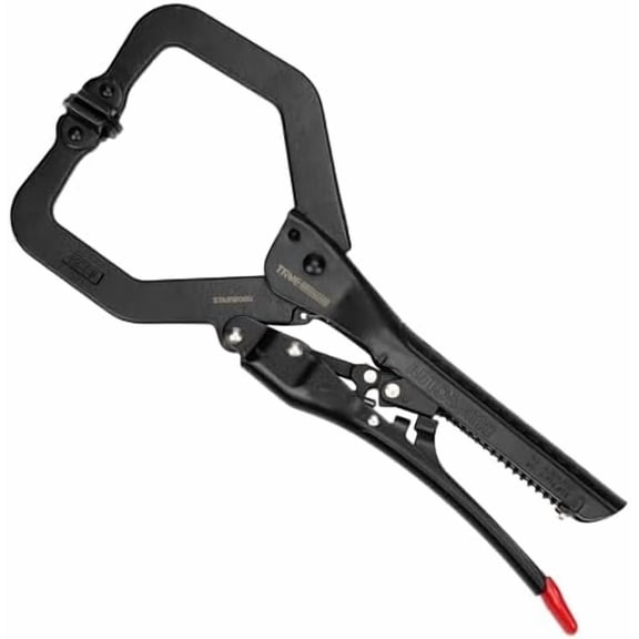 TRUE MECHANIC Automatic C-Clamps With Swivel Locking Pliers 11-inch$$Tools & Hardware Other