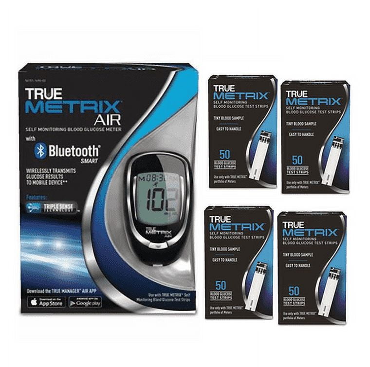 TRUE METRIX AIR Meter Starter Kit with 200 Test strips