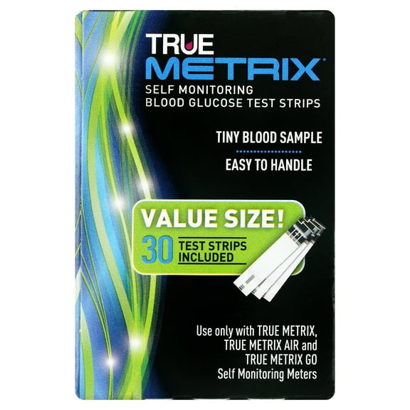 TRUE METRIX Blood Glucose Test Strips, 30 Count