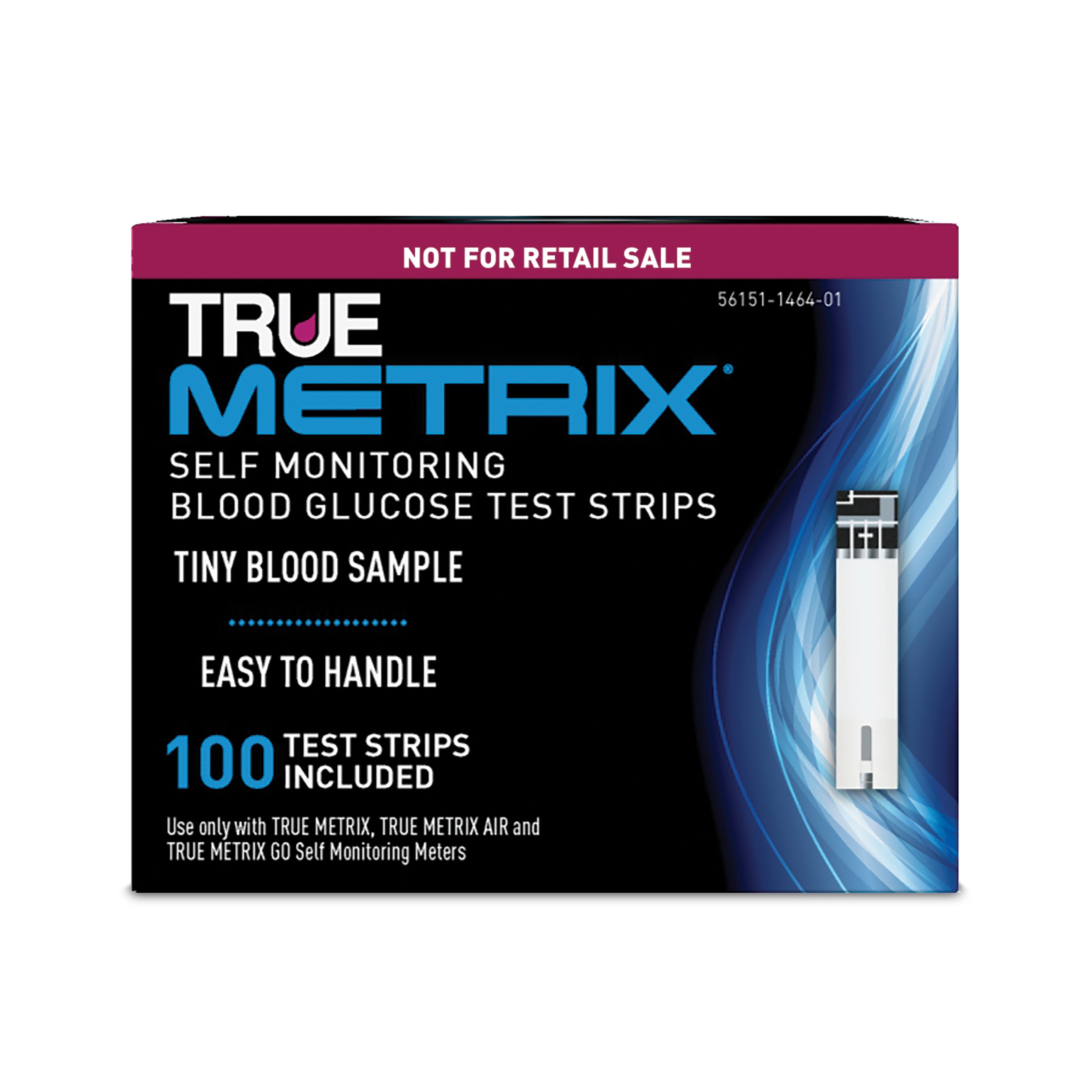 TRUE METRIX® Blood Glucose Test Strips NFRS 100 Count Box TRUE METRIX® Blood Glucose Test Strips NFRS 100 Count Box