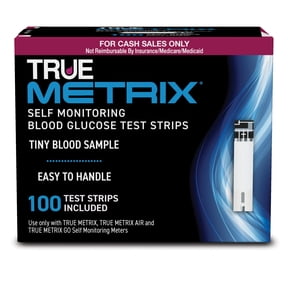 TRUE METRIX® Blood Glucose Test Strips 100 Count Box