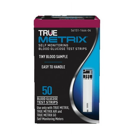 TRUE METRIX® Blood Glucose Test Strips 50 Count Box