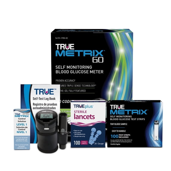 TRUE METRIX GO Meter Starter Kit bonus pack