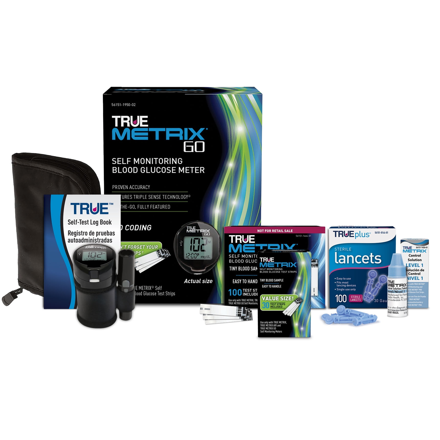 TRUE METRIX GO Meter Starter Kit bonus pack