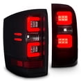 thumbnail image 1 of TRUE MODS Smoked LED Tail Light Assembly Replacement for 2014-2018 Chevy Silverado 1500 (14-18) 2015-2019 Silverado 2500 3500 HD (15-19) w/Stock Halogen Taillight Custom Rear Brake Turn Signal Lamp, 1 of 8