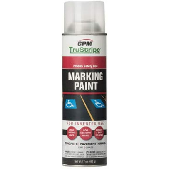 TRUE VALUE MFG COMPANY INVMRK-15 17OZ RED Inverted Marking Paint