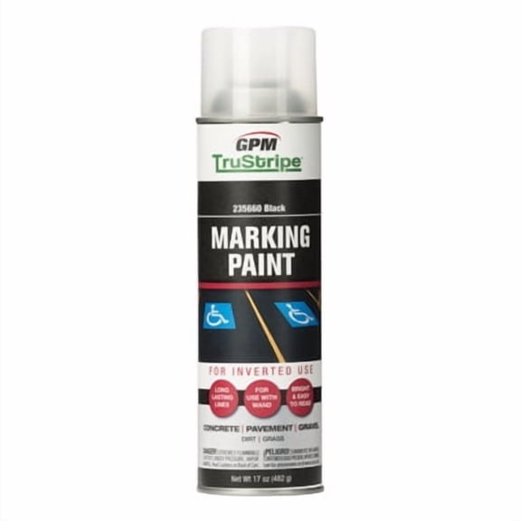TRUE VALUE MFG COMPANY INVMRK-20 17OZ Black Inverted Marking Paint