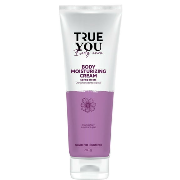 TRUE YOU Body Moisturizing Cream Spring Breeze with Aloe, Calendula and Coenzima Q10 9.46 oz