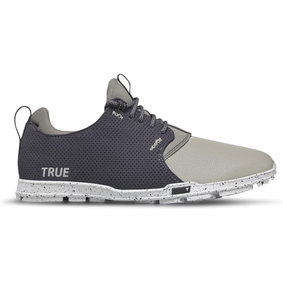 TRUE linkswear Original 1.2 Lightweight Golf Shoes (Nine Iron Grey, 10)