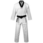 TRUESAGAUSA Regular Taekwondo Gi Pull Over Uniform 8 Oz Cotton-Poly Light Weight Plain No Logo