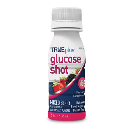 TRUEplus Glucose Supplement Mixed Berry 2 oz