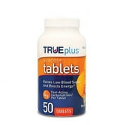 TRUEplus Glucose Tablets 4g Orange 50ct [ 3 Pack ]
