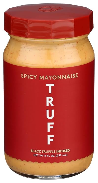 TRUFF Black Truffle Infused Spicy Mayonnaise, 8 FL ( Pack of 2 )