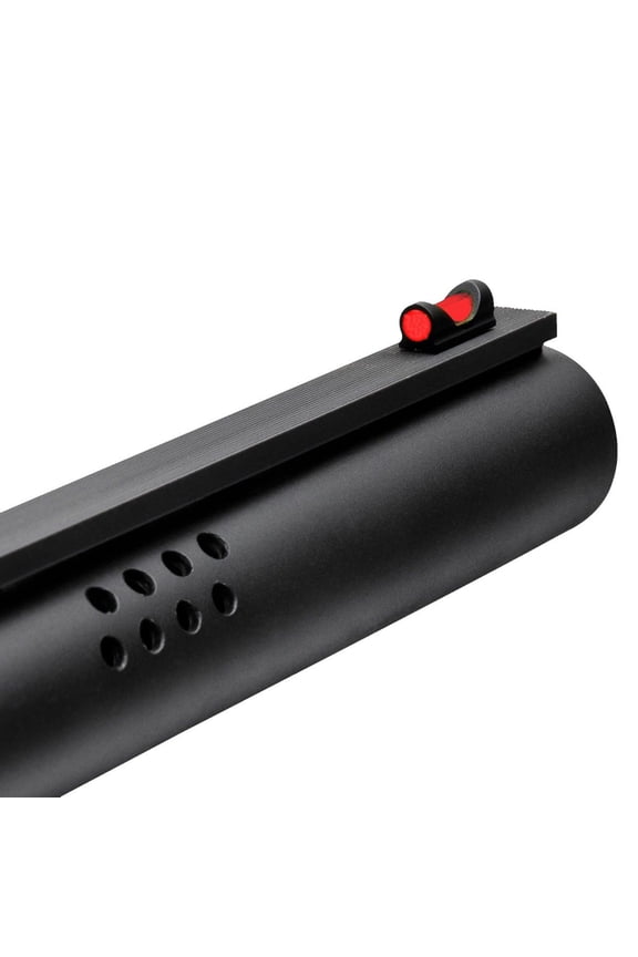 FAT BEAD SHOTGUN FIBER OPTIC RED BLACK