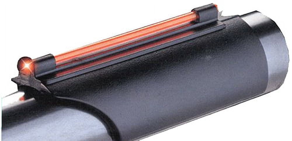 TRUGLO GLO-DOT II UNIVERSAL 410 GAUGE PLAIN BARREL FIBER OPTIC RED BLACK