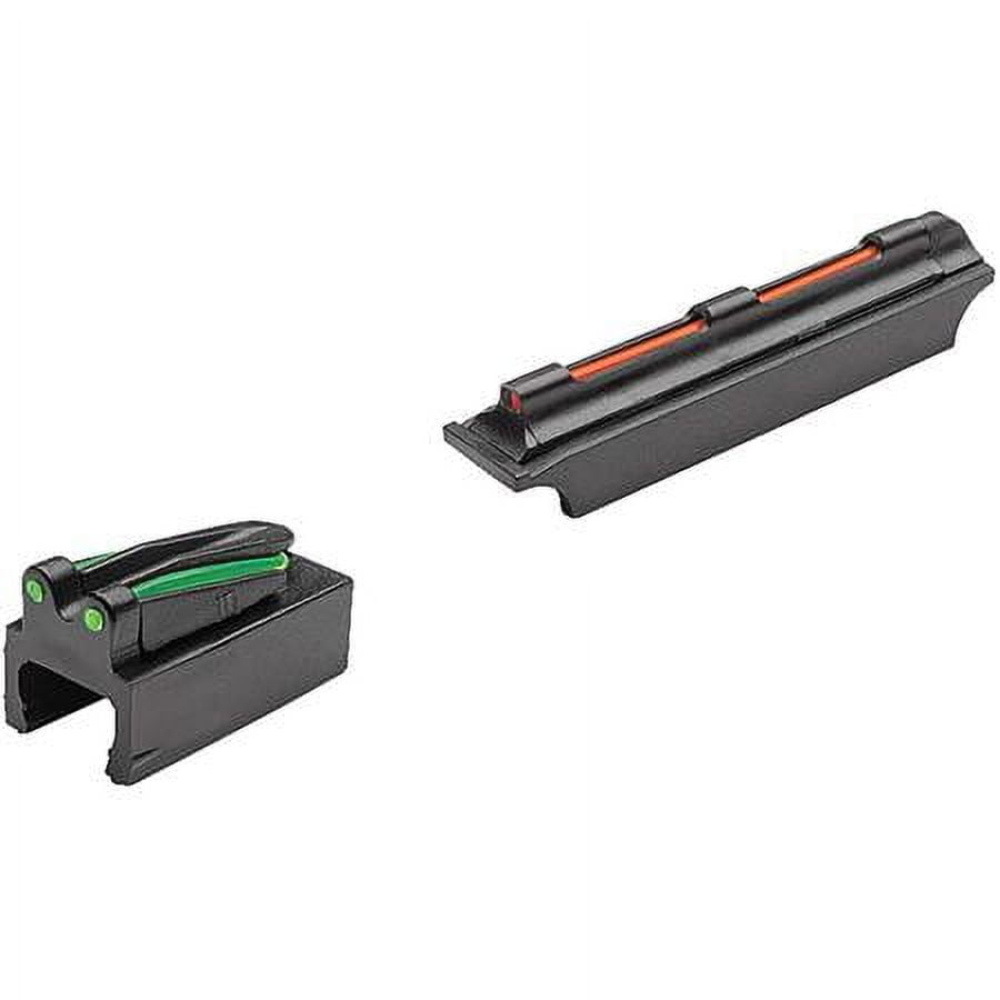 TRUGLO GOBBLE-DOT MAGNUM XTREME SHOTGUN FIBER OPTIC RED FRONT GREEN REAR BLACK