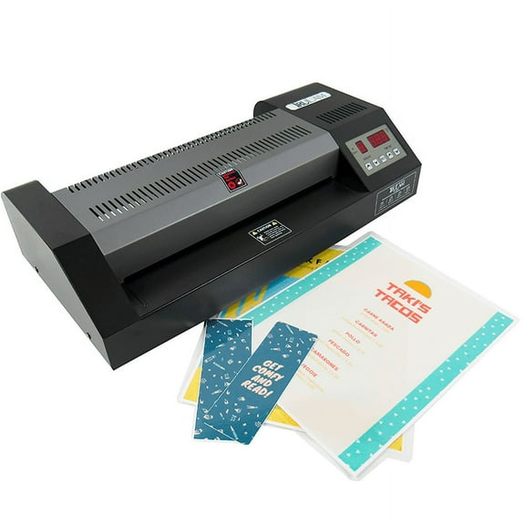 TRULAM TL-330T, Thermal Pouch Laminator, 12.5 inch Max Input, Adjustable Temperature and Speed, Up to 55 inches/minute, Black