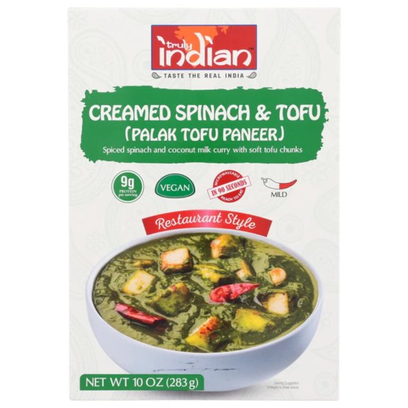 Truly Indian Palak Tofu Paneer 10 oz
